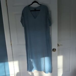 J. Jill Light Blue Maxi Dress